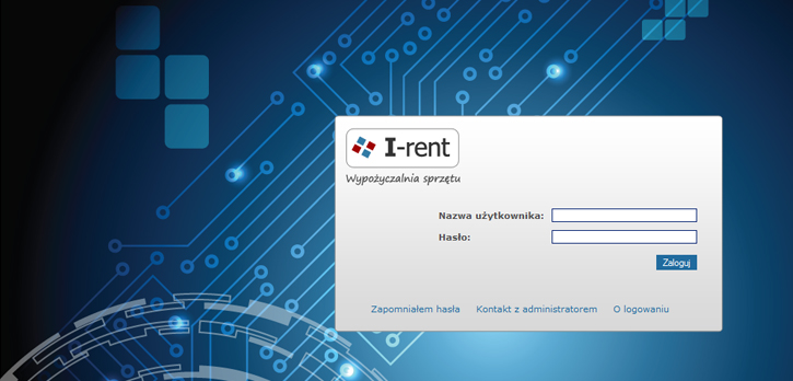 I-rent - aplikacja web